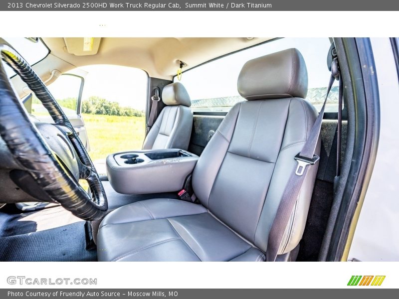 Summit White / Dark Titanium 2013 Chevrolet Silverado 2500HD Work Truck Regular Cab