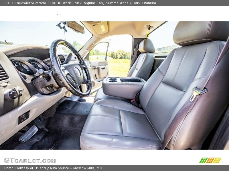 Summit White / Dark Titanium 2013 Chevrolet Silverado 2500HD Work Truck Regular Cab