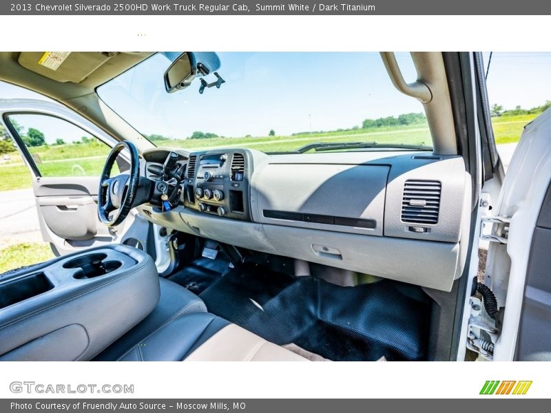 Summit White / Dark Titanium 2013 Chevrolet Silverado 2500HD Work Truck Regular Cab