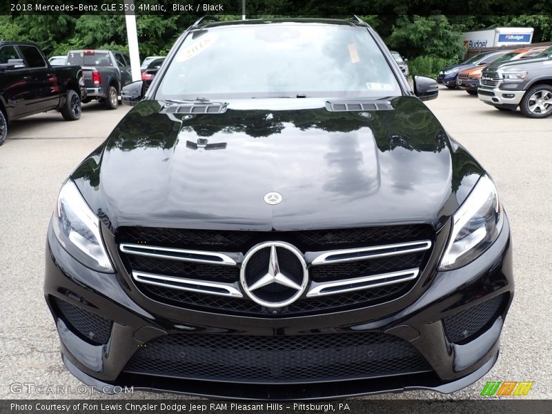 Black / Black 2018 Mercedes-Benz GLE 350 4Matic