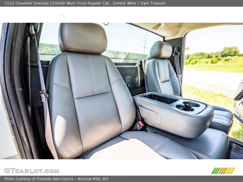 Summit White / Dark Titanium 2013 Chevrolet Silverado 2500HD Work Truck Regular Cab