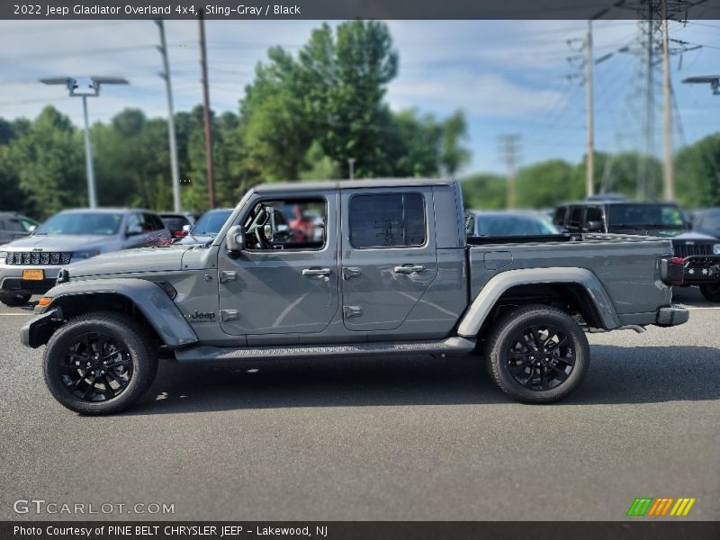 Sting-Gray / Black 2022 Jeep Gladiator Overland 4x4
