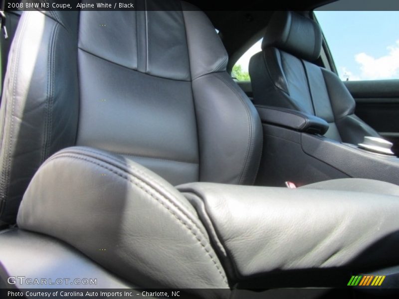 Alpine White / Black 2008 BMW M3 Coupe