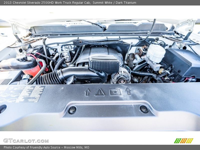 Summit White / Dark Titanium 2013 Chevrolet Silverado 2500HD Work Truck Regular Cab