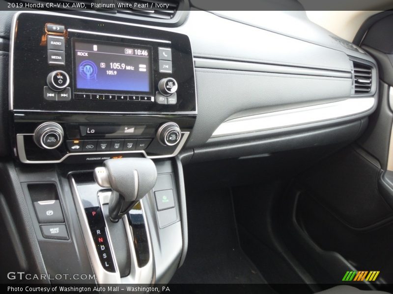 Platinum White Pearl / Ivory 2019 Honda CR-V LX AWD