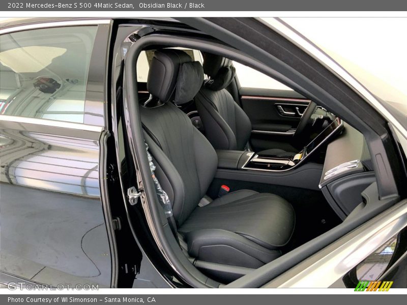 Obsidian Black / Black 2022 Mercedes-Benz S 500 4Matic Sedan