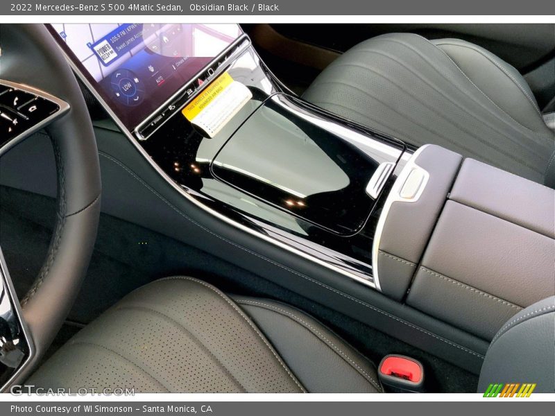 Obsidian Black / Black 2022 Mercedes-Benz S 500 4Matic Sedan