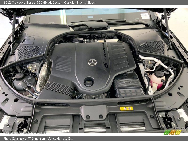 Obsidian Black / Black 2022 Mercedes-Benz S 500 4Matic Sedan