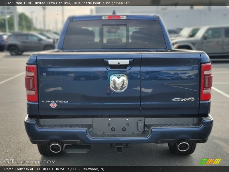 Blue Shade Pearl / Indigo/Sea Salt 2022 Ram 1500 Limited Crew Cab 4x4