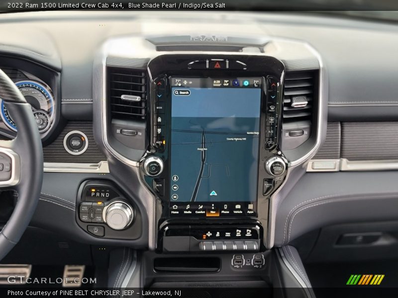 Controls of 2022 1500 Limited Crew Cab 4x4