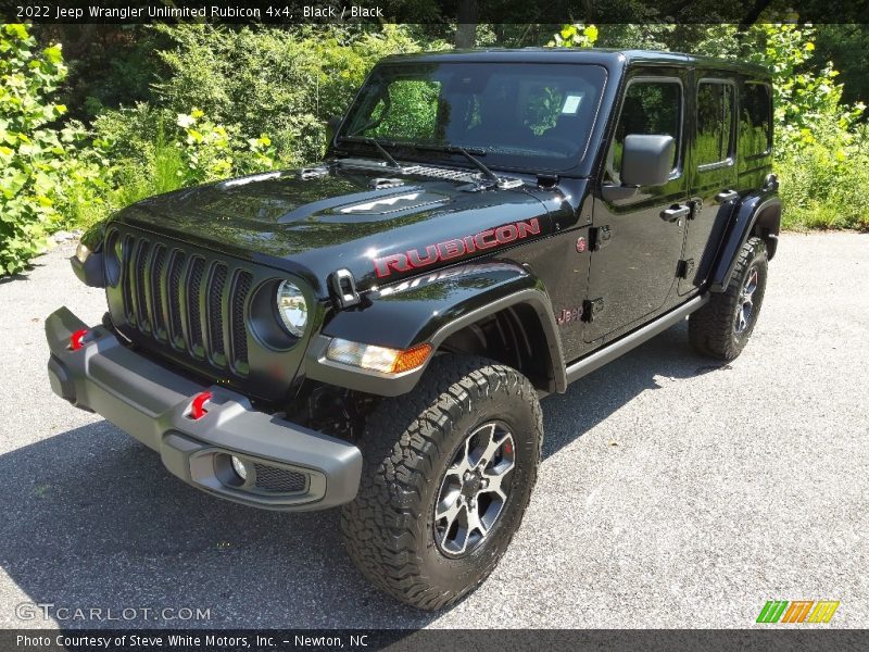 Black / Black 2022 Jeep Wrangler Unlimited Rubicon 4x4