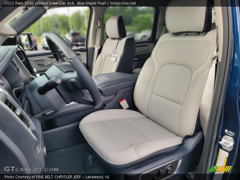  2022 1500 Limited Crew Cab 4x4 Indigo/Sea Salt Interior