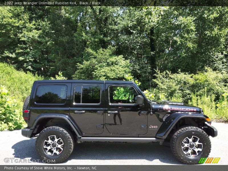 Black / Black 2022 Jeep Wrangler Unlimited Rubicon 4x4