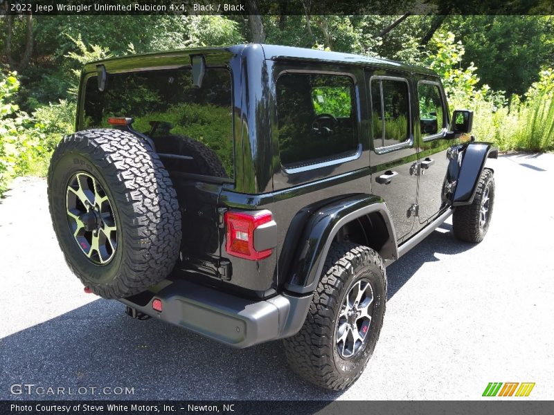 Black / Black 2022 Jeep Wrangler Unlimited Rubicon 4x4