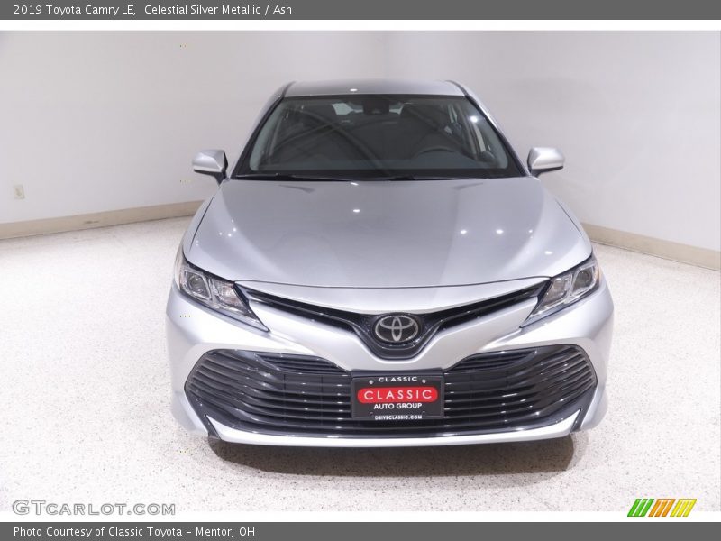 Celestial Silver Metallic / Ash 2019 Toyota Camry LE