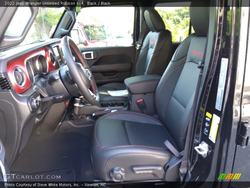 Black / Black 2022 Jeep Wrangler Unlimited Rubicon 4x4