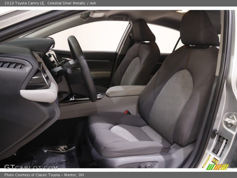 Celestial Silver Metallic / Ash 2019 Toyota Camry LE