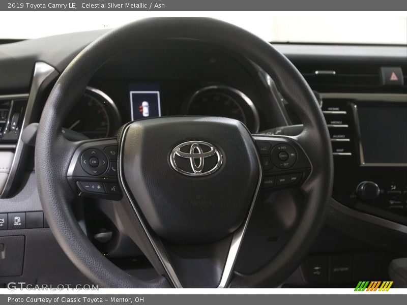 Celestial Silver Metallic / Ash 2019 Toyota Camry LE