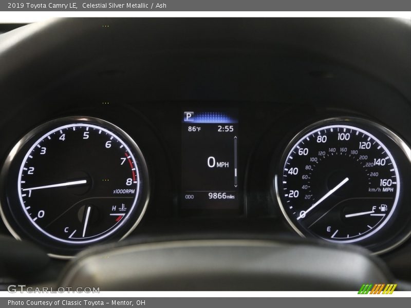 Celestial Silver Metallic / Ash 2019 Toyota Camry LE