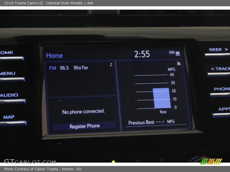Celestial Silver Metallic / Ash 2019 Toyota Camry LE