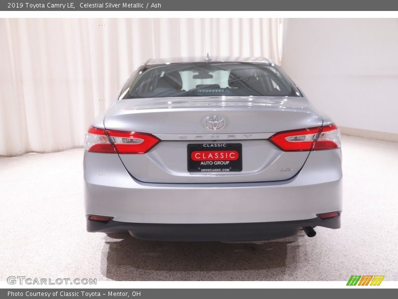 Celestial Silver Metallic / Ash 2019 Toyota Camry LE