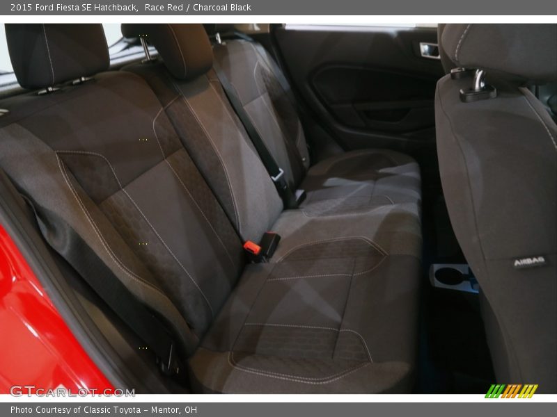 Race Red / Charcoal Black 2015 Ford Fiesta SE Hatchback