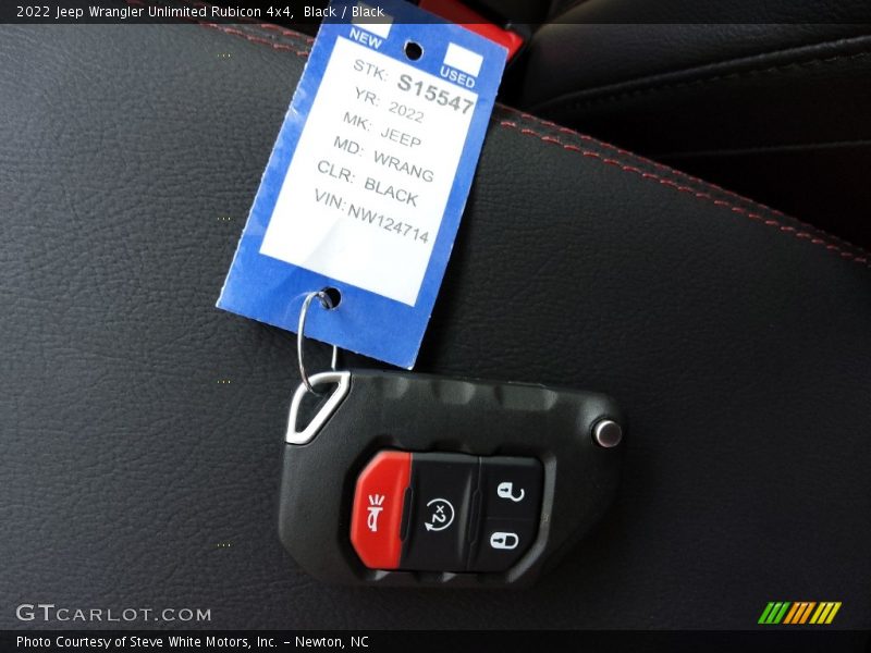 Black / Black 2022 Jeep Wrangler Unlimited Rubicon 4x4