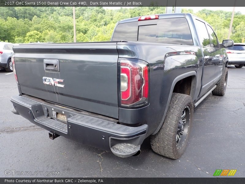 Dark Slate Metallic / Jet Black 2017 GMC Sierra 1500 Denali Crew Cab 4WD