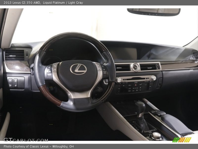 Liquid Platinum / Light Gray 2013 Lexus GS 350 AWD