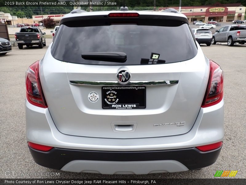 Quicksilver Metallic / Shale 2019 Buick Encore Preferred AWD