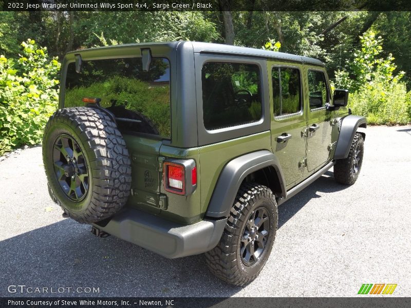 Sarge Green / Black 2022 Jeep Wrangler Unlimited Willys Sport 4x4