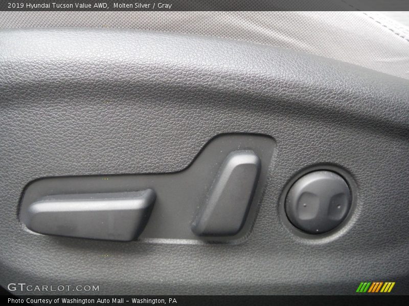 Molten Silver / Gray 2019 Hyundai Tucson Value AWD