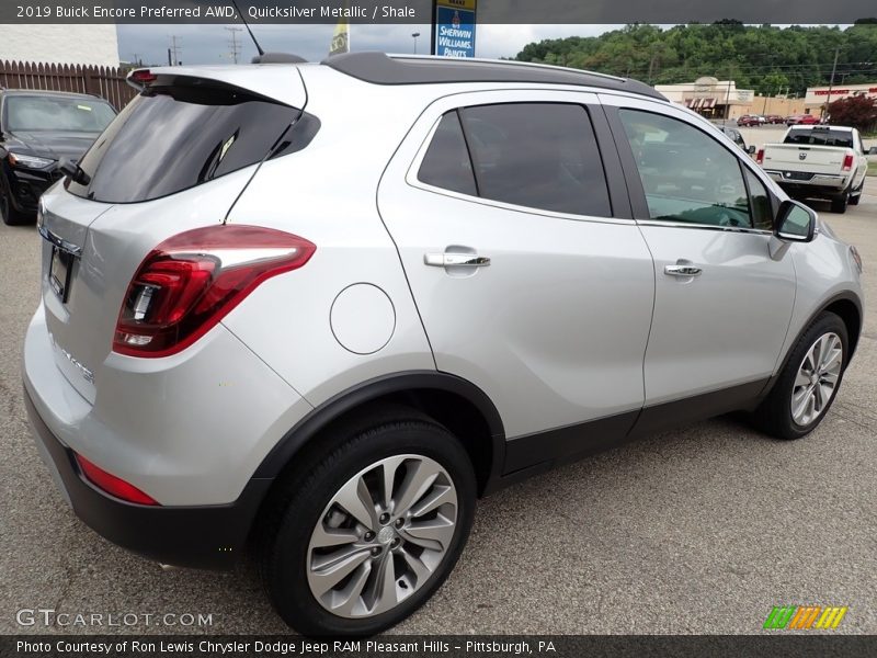 Quicksilver Metallic / Shale 2019 Buick Encore Preferred AWD
