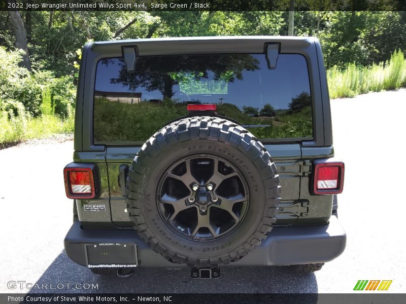 Sarge Green / Black 2022 Jeep Wrangler Unlimited Willys Sport 4x4