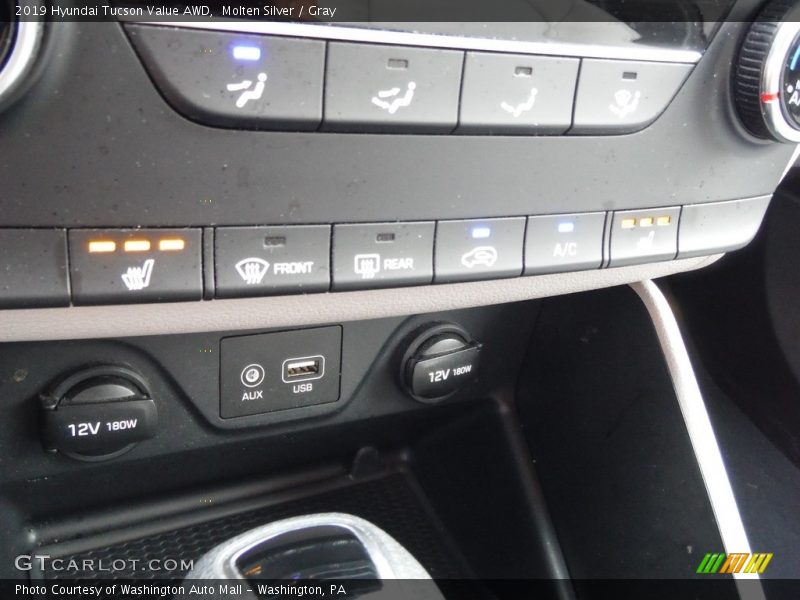Molten Silver / Gray 2019 Hyundai Tucson Value AWD