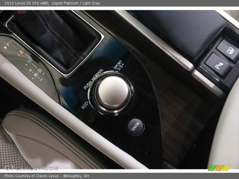 Liquid Platinum / Light Gray 2013 Lexus GS 350 AWD