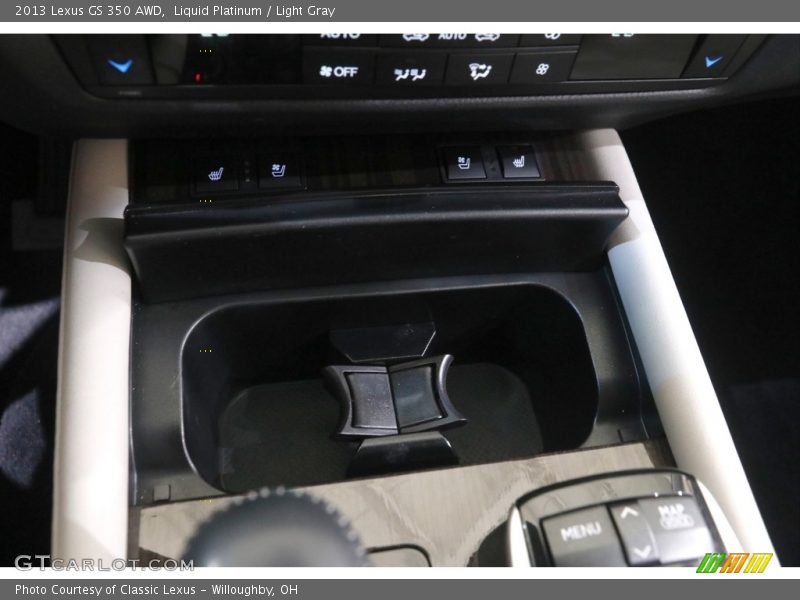 Liquid Platinum / Light Gray 2013 Lexus GS 350 AWD