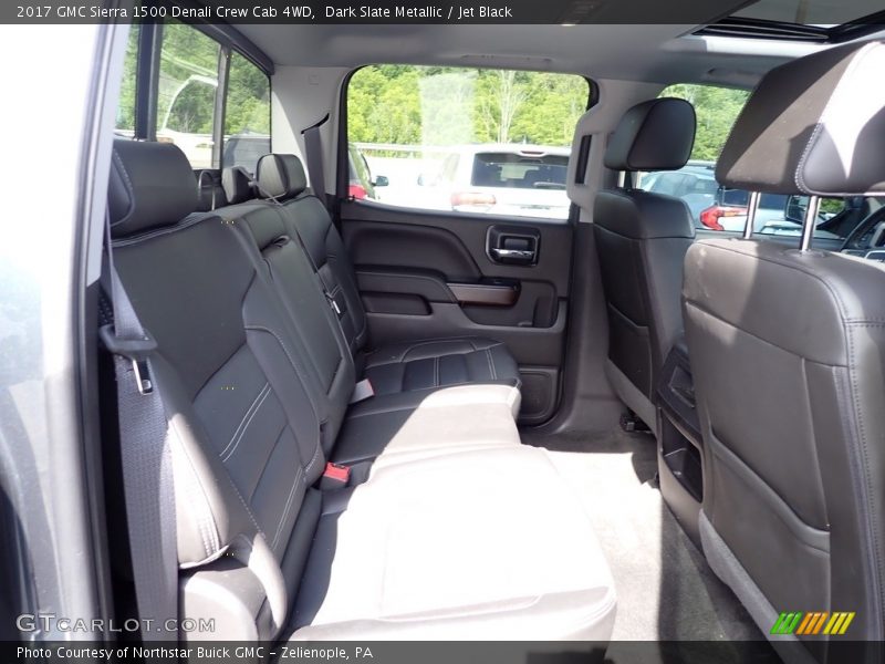 Dark Slate Metallic / Jet Black 2017 GMC Sierra 1500 Denali Crew Cab 4WD