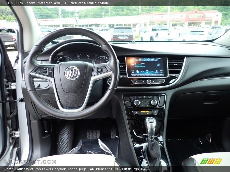 Quicksilver Metallic / Shale 2019 Buick Encore Preferred AWD
