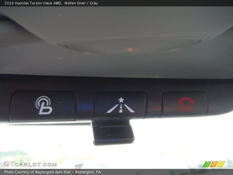 Molten Silver / Gray 2019 Hyundai Tucson Value AWD
