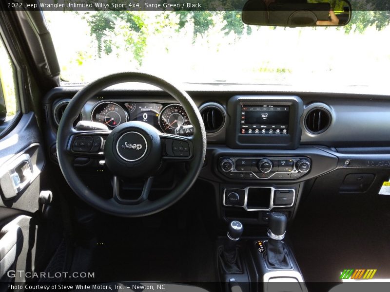 Sarge Green / Black 2022 Jeep Wrangler Unlimited Willys Sport 4x4