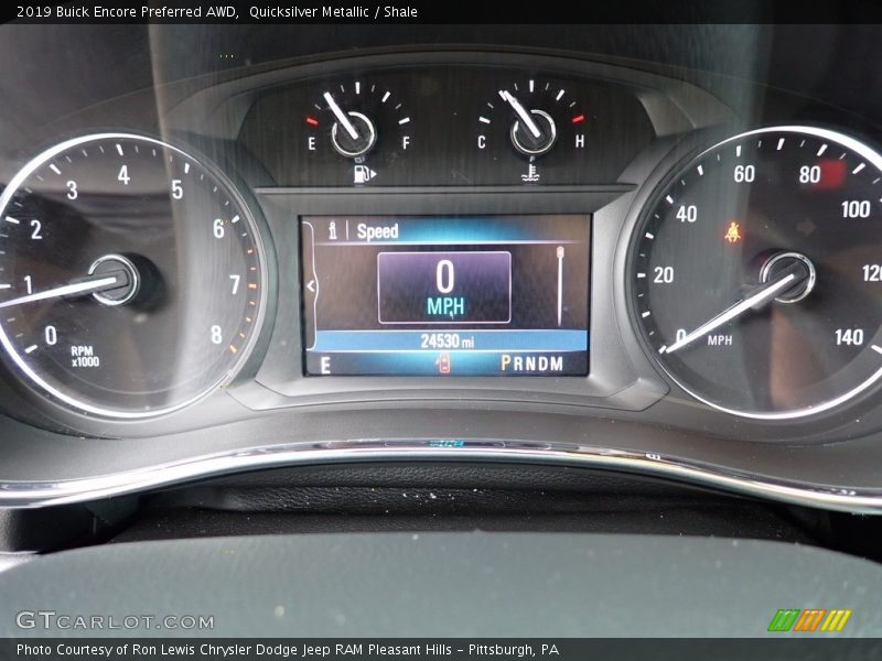 Quicksilver Metallic / Shale 2019 Buick Encore Preferred AWD