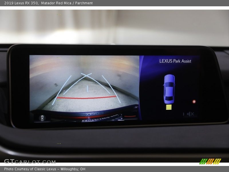 Matador Red Mica / Parchment 2019 Lexus RX 350