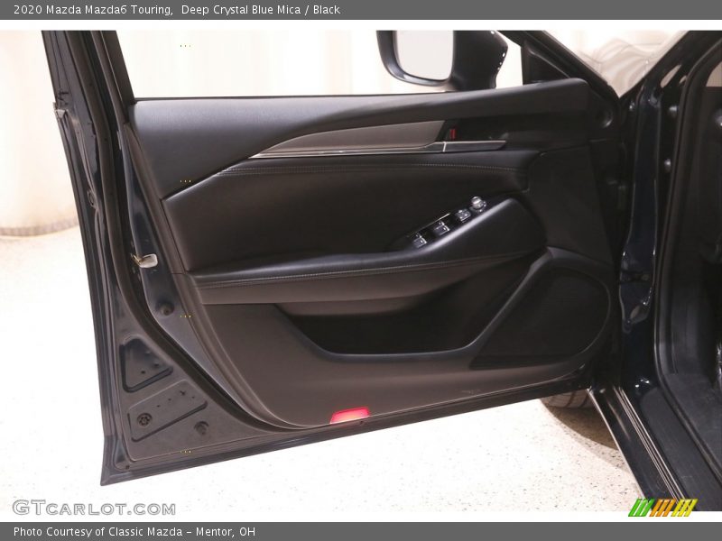 Deep Crystal Blue Mica / Black 2020 Mazda Mazda6 Touring