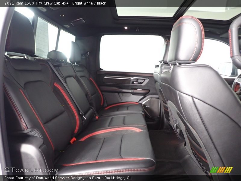 Rear Seat of 2021 1500 TRX Crew Cab 4x4