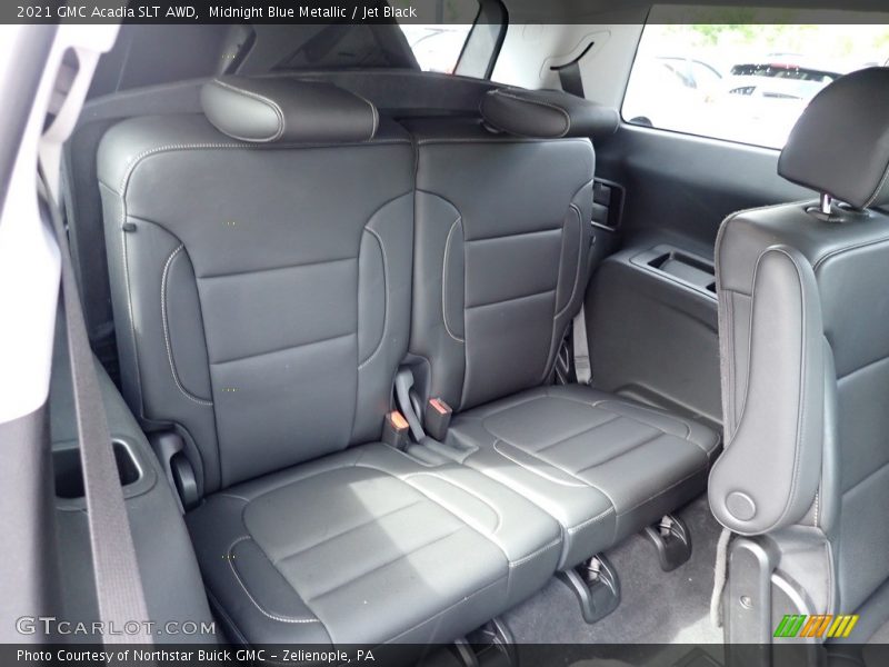 Midnight Blue Metallic / Jet Black 2021 GMC Acadia SLT AWD