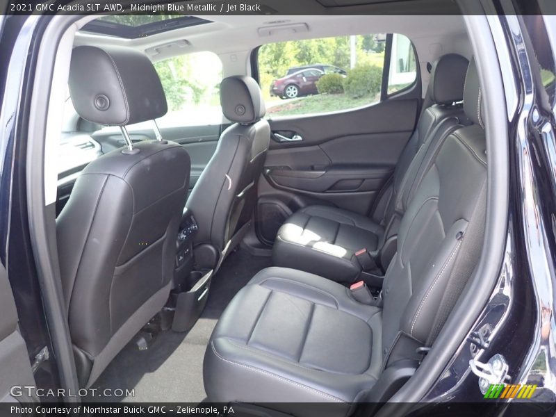 Midnight Blue Metallic / Jet Black 2021 GMC Acadia SLT AWD