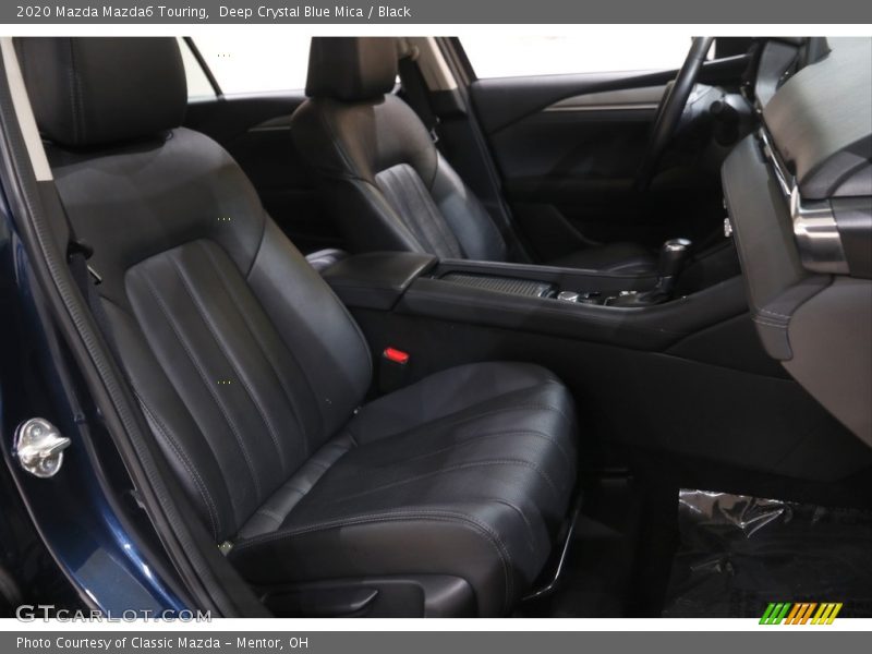 Deep Crystal Blue Mica / Black 2020 Mazda Mazda6 Touring