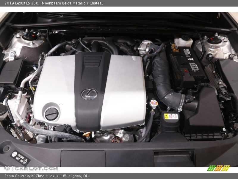 Moonbeam Beige Metallic / Chateau 2019 Lexus ES 350