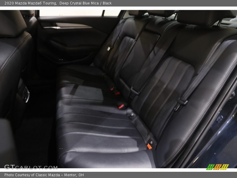 Deep Crystal Blue Mica / Black 2020 Mazda Mazda6 Touring